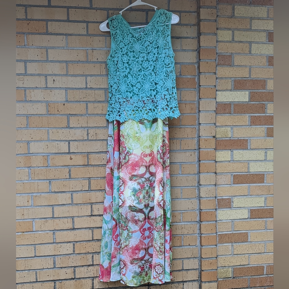 Studio One Sleeveless Maxi Spring/Summer Dress 10